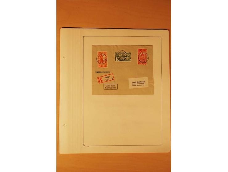 1920/39, ungebrauchte und gestempelte Sammlung mit mittleren Ausgaben