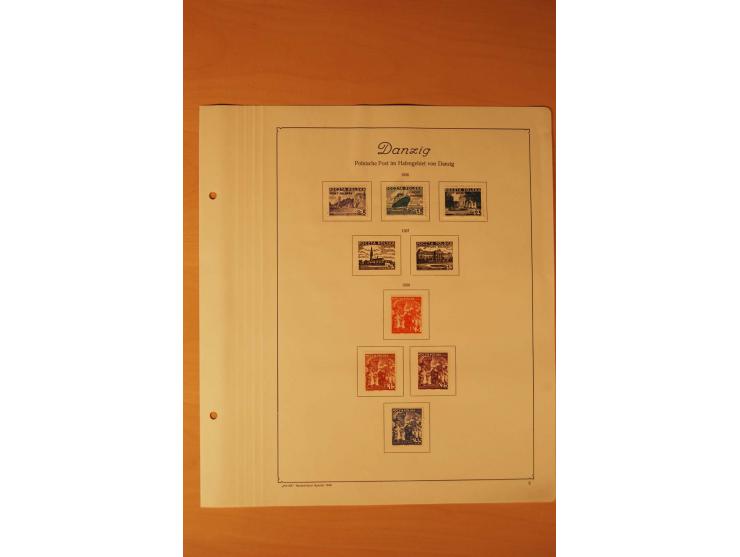 1920/39, ungebrauchte und gestempelte Sammlung mit mittleren Ausgaben