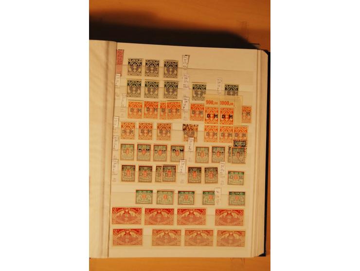 1920/39, postfrische, ungebrauchte und gestempelte Sammlung, dazu noch etwas andere Gebiete