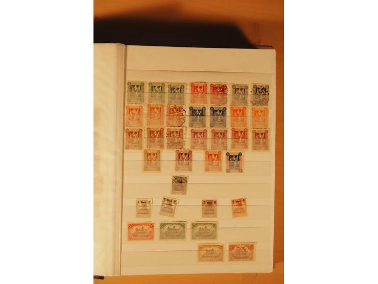 1920/39, postfrische, ungebrauchte und gestempelte Sammlung, dazu noch etwas andere Gebiete