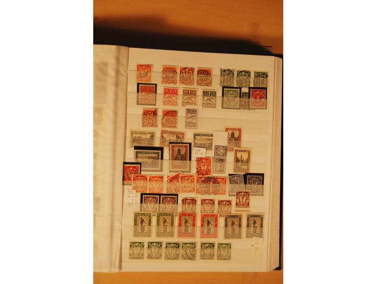 1920/39, postfrische, ungebrauchte und gestempelte Sammlung, dazu noch etwas andere Gebiete