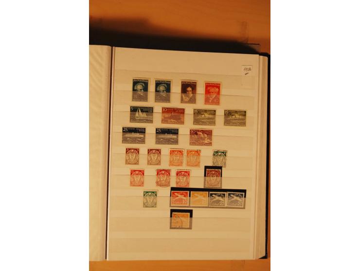 1920/39, postfrische, ungebrauchte und gestempelte Sammlung, dazu noch etwas andere Gebiete