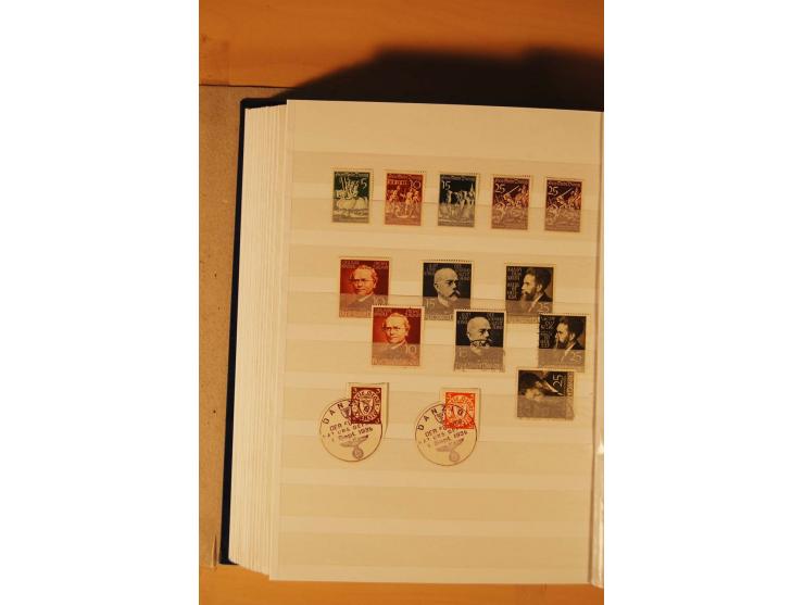 1920/39, postfrische, ungebrauchte und gestempelte Sammlung, dazu noch etwas andere Gebiete