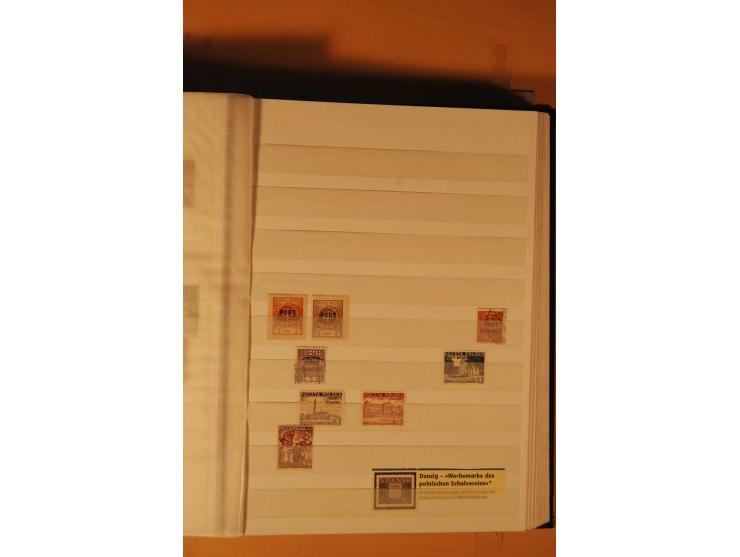 1920/39, postfrische, ungebrauchte und gestempelte Sammlung, dazu noch etwas andere Gebiete