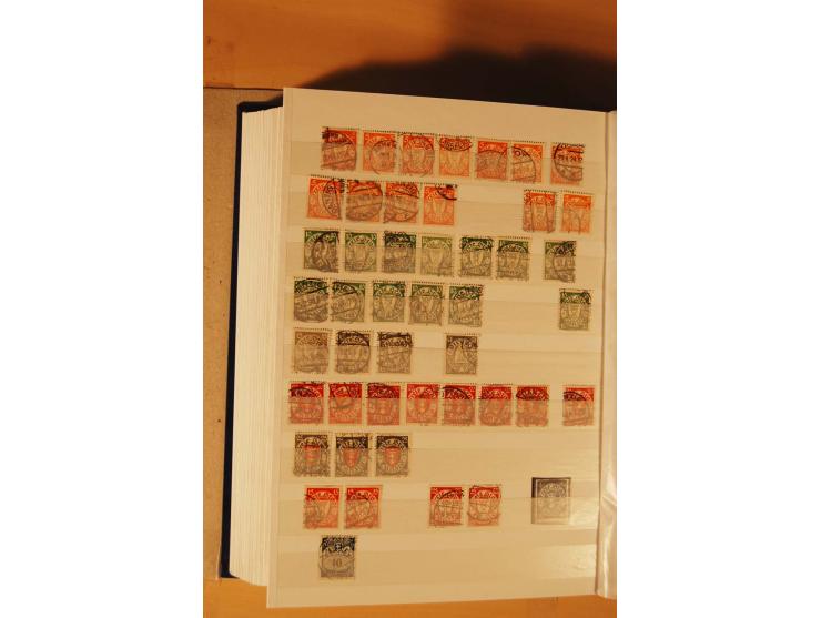 1920/39, postfrische, ungebrauchte und gestempelte Sammlung, dazu noch etwas andere Gebiete