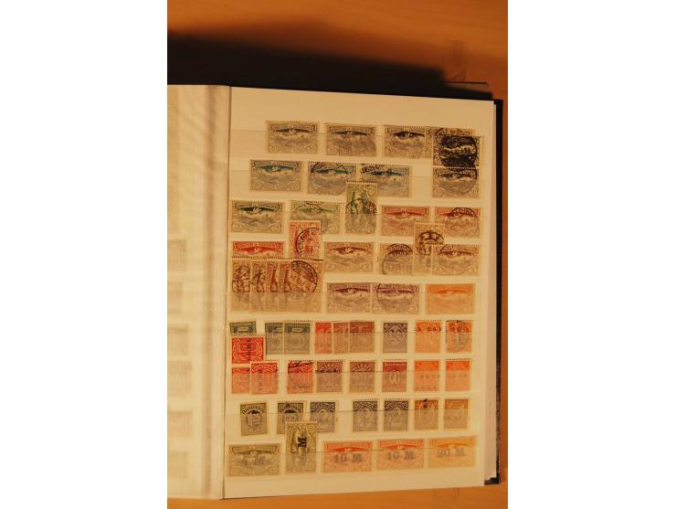 1920/39, postfrische, ungebrauchte und gestempelte Sammlung, dazu noch etwas andere Gebiete