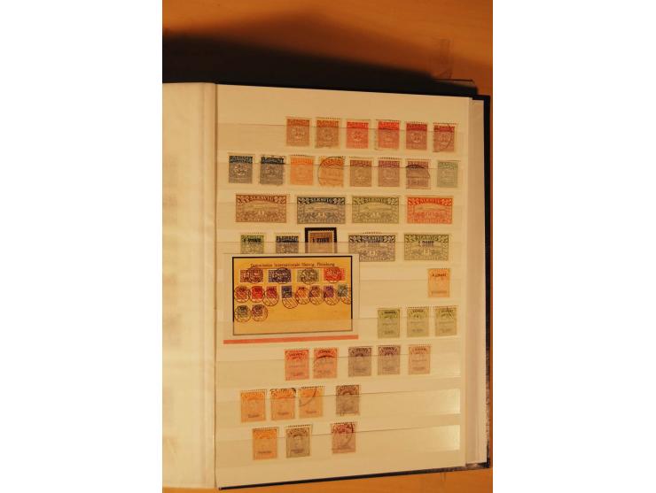 1920/39, postfrische, ungebrauchte und gestempelte Sammlung, dazu noch etwas andere Gebiete