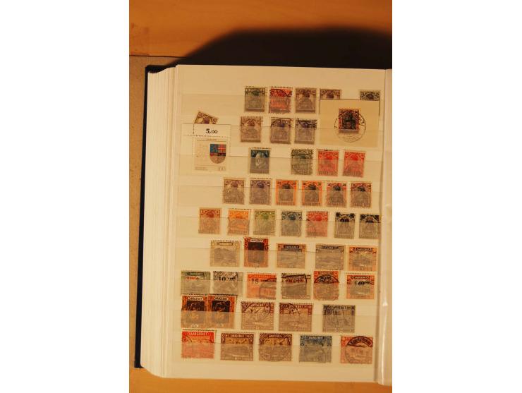 1920/39, postfrische, ungebrauchte und gestempelte Sammlung, dazu noch etwas andere Gebiete