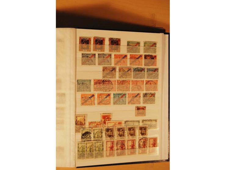 1920/39, postfrische, ungebrauchte und gestempelte Sammlung, dazu noch etwas andere Gebiete