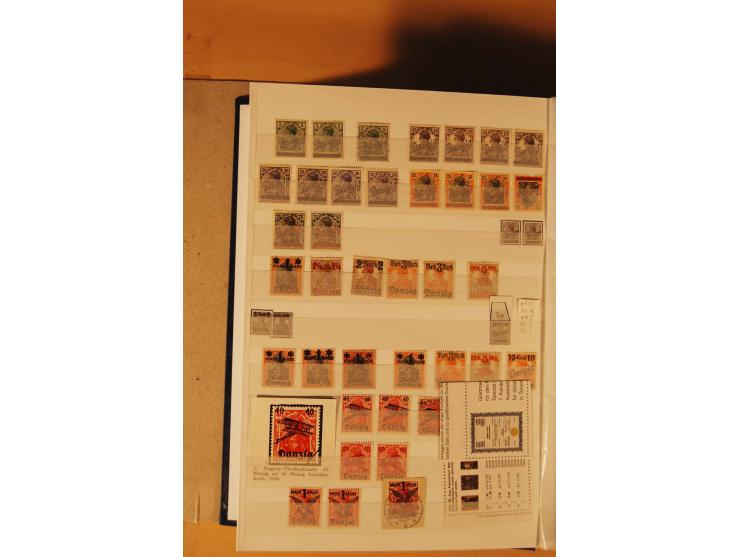 1920/39, postfrische, ungebrauchte und gestempelte Sammlung, dazu noch etwas andere Gebiete