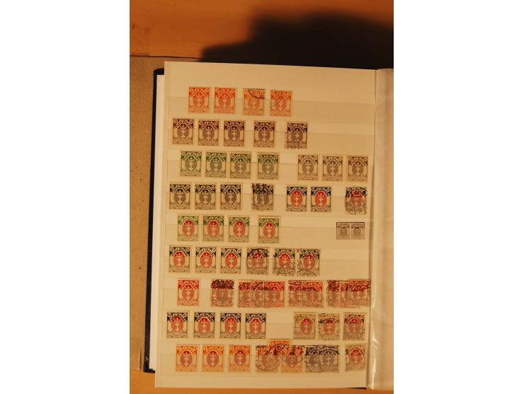 1920/39, postfrische, ungebrauchte und gestempelte Sammlung, dazu noch etwas andere Gebiete