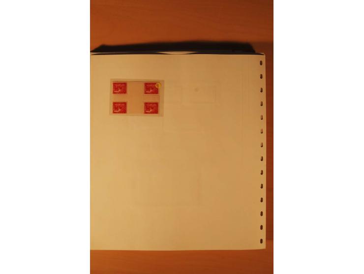 1947/59, ungebrauchte/postfrische und gestempelte Sammlung mit einigen besseren und kompletten Ausgaben, Abarten und weitere 