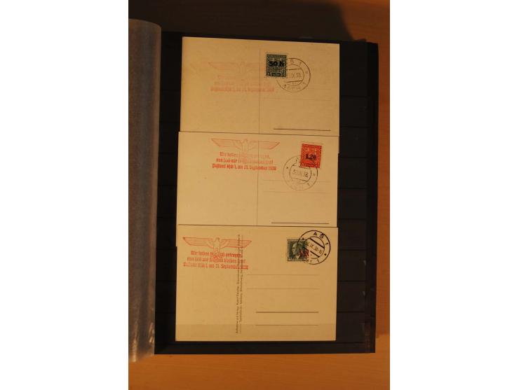 1939/44, Albanien bis Zara, meist ungebrauchte/postfrische und gestempelte Sammlung mit vielen besseren und kompletten Ausgab