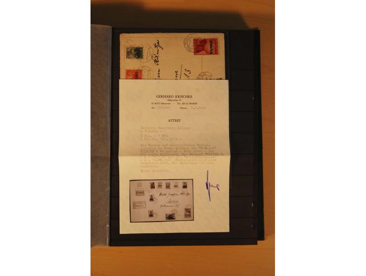 1939/44, Albanien bis Zara, meist ungebrauchte/postfrische und gestempelte Sammlung mit vielen besseren und kompletten Ausgab