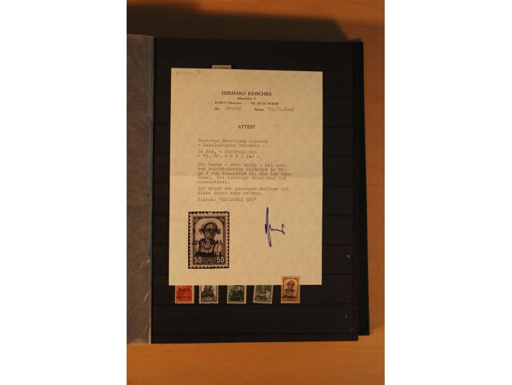 1939/44, Albanien bis Zara, meist ungebrauchte/postfrische und gestempelte Sammlung mit vielen besseren und kompletten Ausgab