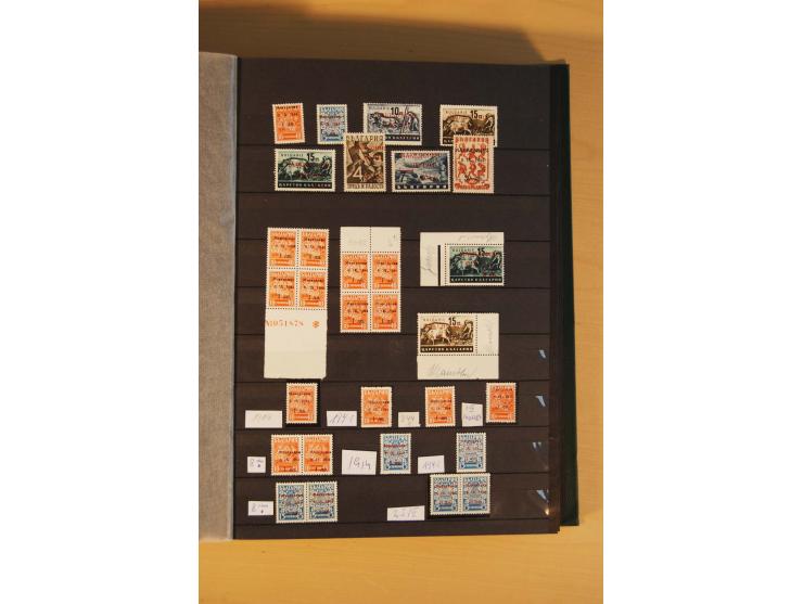 1939/44, Albanien bis Zara, meist ungebrauchte/postfrische und gestempelte Sammlung mit vielen besseren und kompletten Ausgab