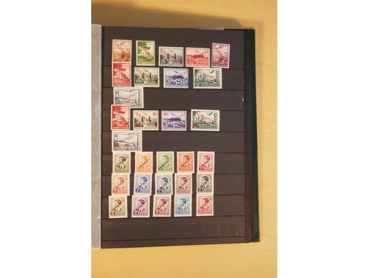 1939/44, Albanien bis Zara, meist ungebrauchte/postfrische und gestempelte Sammlung mit vielen besseren und kompletten Ausgab