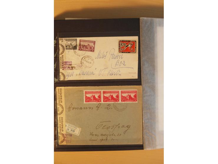 1939/44, Albanien bis Zara, meist ungebrauchte/postfrische und gestempelte Sammlung mit vielen besseren und kompletten Ausgab