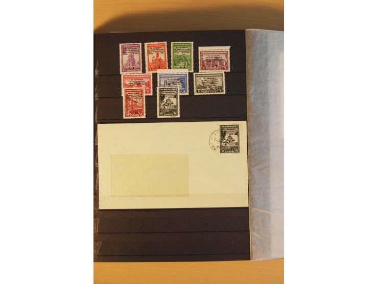 1939/44, Albanien bis Zara, meist ungebrauchte/postfrische und gestempelte Sammlung mit vielen besseren und kompletten Ausgab