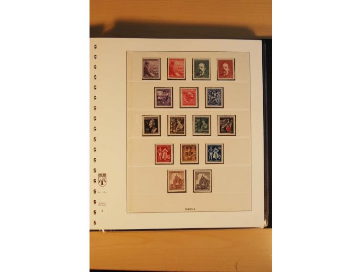 1940/45, Albanien bis Zara ungebrauchte/postfrische und gestempelte Sammlung mit vielen besseren Werten, u.a. Elwa Mi.-Nr. 1(