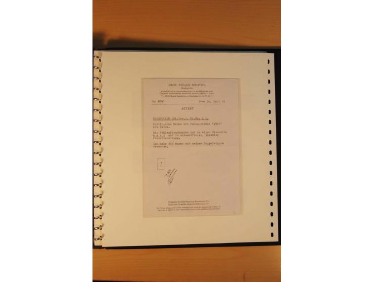 1940/45, Albanien bis Zara ungebrauchte/postfrische und gestempelte Sammlung mit vielen besseren Werten, u.a. Elwa Mi.-Nr. 1(