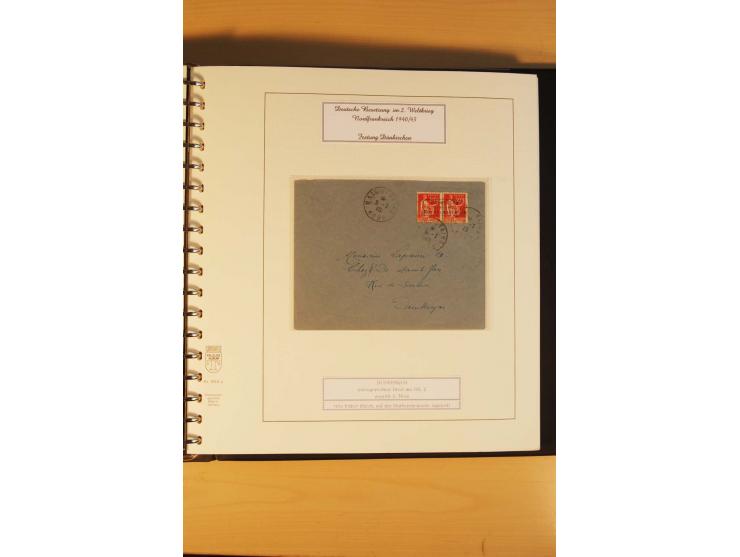 1940/45, Albanien bis Zara ungebrauchte/postfrische und gestempelte Sammlung mit vielen besseren Werten, u.a. Elwa Mi.-Nr. 1(