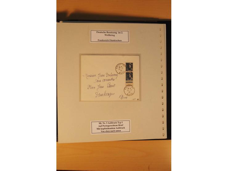 1940/45, Albanien bis Zara ungebrauchte/postfrische und gestempelte Sammlung mit vielen besseren Werten, u.a. Elwa Mi.-Nr. 1(