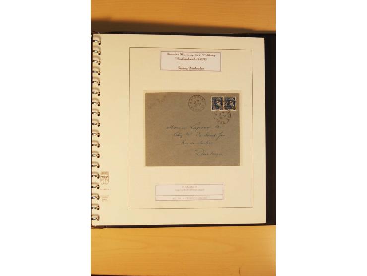 1940/45, Albanien bis Zara ungebrauchte/postfrische und gestempelte Sammlung mit vielen besseren Werten, u.a. Elwa Mi.-Nr. 1(