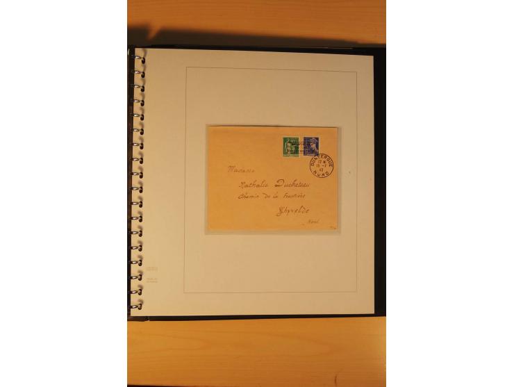 1940/45, Albanien bis Zara ungebrauchte/postfrische und gestempelte Sammlung mit vielen besseren Werten, u.a. Elwa Mi.-Nr. 1(