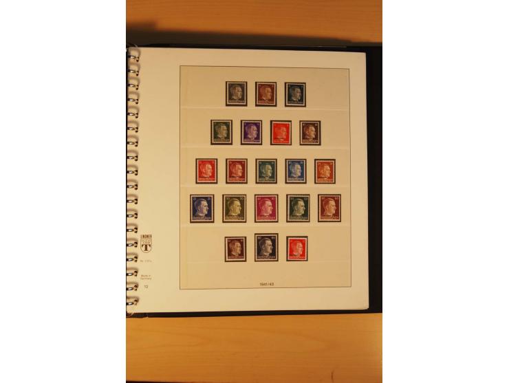 1940/45, Albanien bis Zara ungebrauchte/postfrische und gestempelte Sammlung mit vielen besseren Werten, u.a. Elwa Mi.-Nr. 1(