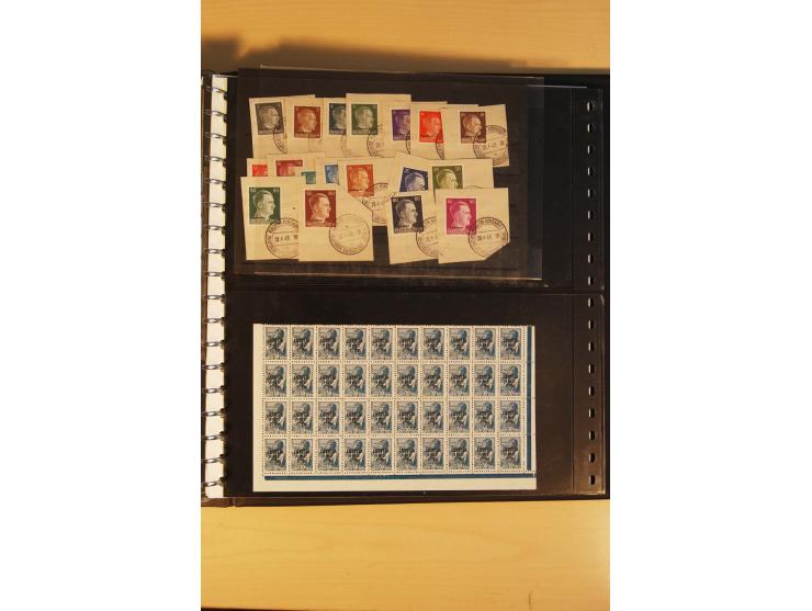 1940/45, Albanien bis Zara ungebrauchte/postfrische und gestempelte Sammlung mit vielen besseren Werten, u.a. Elwa Mi.-Nr. 1(