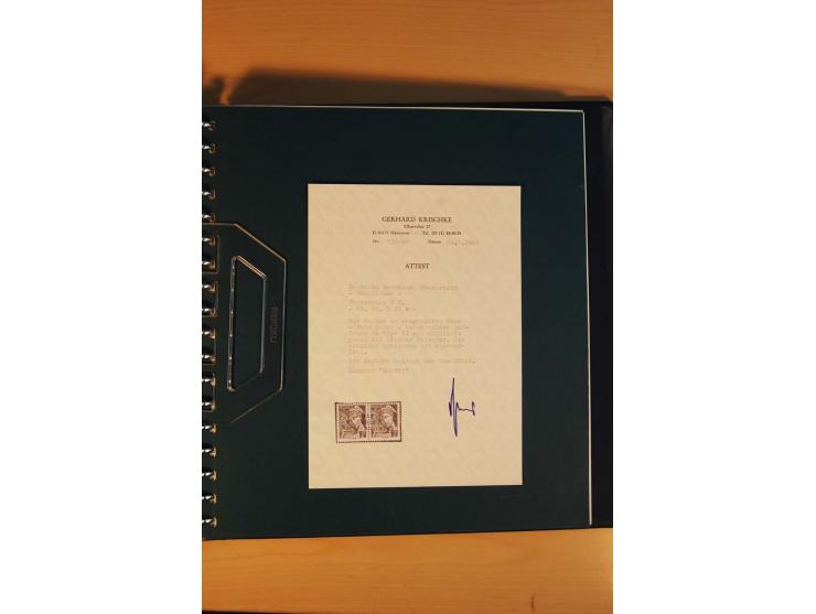 1940/45, Albanien bis Zara ungebrauchte/postfrische und gestempelte Sammlung mit vielen besseren Werten, u.a. Elwa Mi.-Nr. 1(