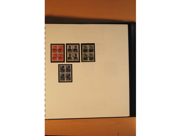 1940/45, Albanien bis Zara ungebrauchte/postfrische und gestempelte Sammlung mit vielen besseren Werten, u.a. Elwa Mi.-Nr. 1(