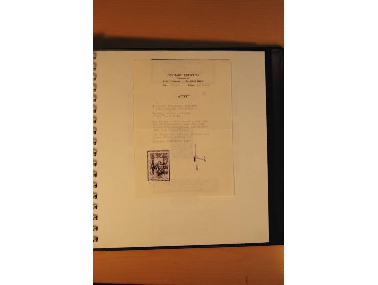 1940/45, Albanien bis Zara ungebrauchte/postfrische und gestempelte Sammlung mit vielen besseren Werten, u.a. Elwa Mi.-Nr. 1(