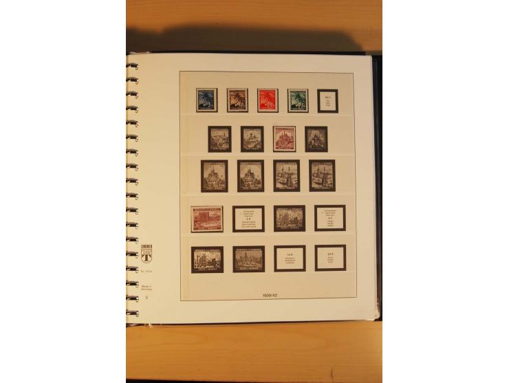 1940/45, Albanien bis Zara ungebrauchte/postfrische und gestempelte Sammlung mit vielen besseren Werten, u.a. Elwa Mi.-Nr. 1(