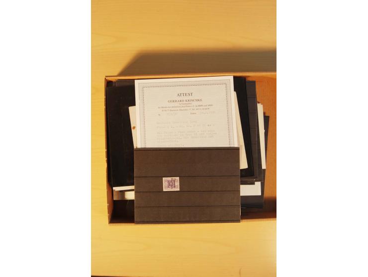 1940/45, Albanien bis Zara ungebrauchte/postfrische und gestempelte Sammlung mit vielen besseren Werten, u.a. Elwa Mi.-Nr. 1(