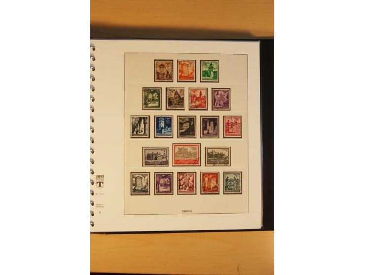 1940/45, Albanien bis Zara ungebrauchte/postfrische und gestempelte Sammlung mit vielen besseren Werten, u.a. Elwa Mi.-Nr. 1(