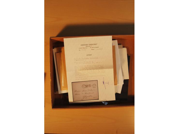 1940/45, Albanien bis Zara ungebrauchte/postfrische und gestempelte Sammlung mit vielen besseren Werten, u.a. Elwa Mi.-Nr. 1(