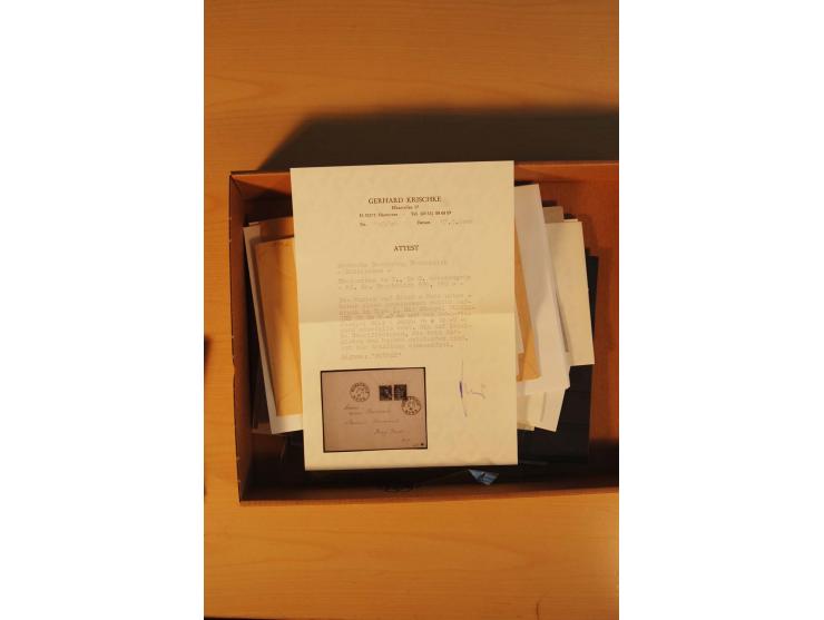 1940/45, Albanien bis Zara ungebrauchte/postfrische und gestempelte Sammlung mit vielen besseren Werten, u.a. Elwa Mi.-Nr. 1(