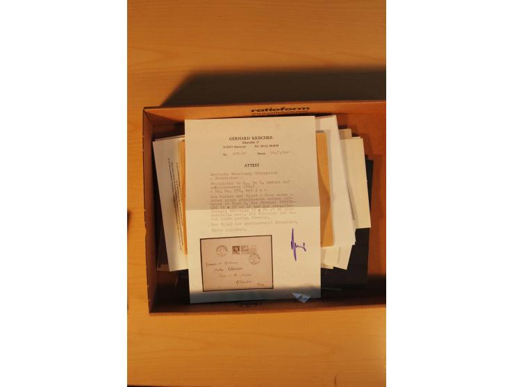 1940/45, Albanien bis Zara ungebrauchte/postfrische und gestempelte Sammlung mit vielen besseren Werten, u.a. Elwa Mi.-Nr. 1(