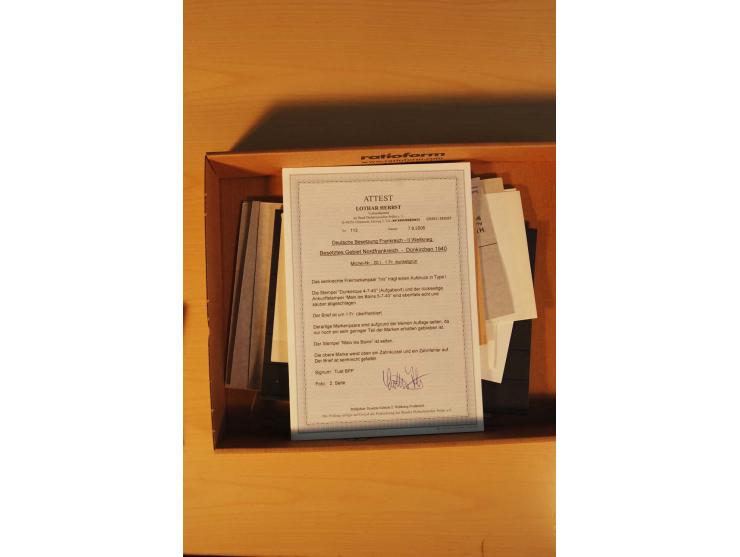 1940/45, Albanien bis Zara ungebrauchte/postfrische und gestempelte Sammlung mit vielen besseren Werten, u.a. Elwa Mi.-Nr. 1(