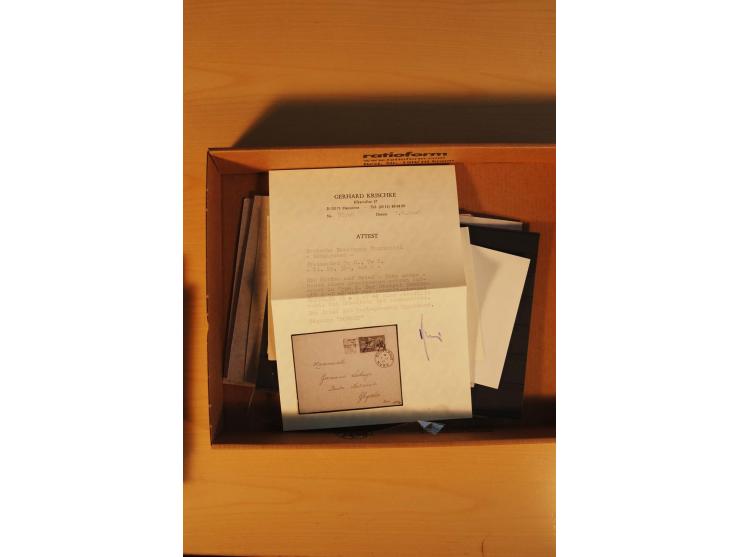 1940/45, Albanien bis Zara ungebrauchte/postfrische und gestempelte Sammlung mit vielen besseren Werten, u.a. Elwa Mi.-Nr. 1(