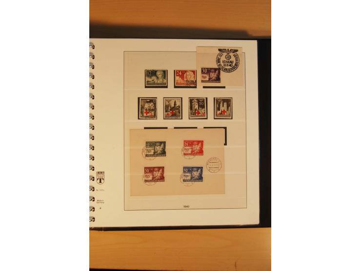 1940/45, Albanien bis Zara ungebrauchte/postfrische und gestempelte Sammlung mit vielen besseren Werten, u.a. Elwa Mi.-Nr. 1(