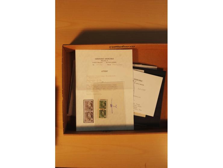 1940/45, Albanien bis Zara ungebrauchte/postfrische und gestempelte Sammlung mit vielen besseren Werten, u.a. Elwa Mi.-Nr. 1(