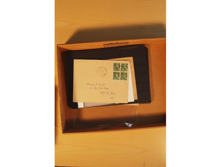 1940/45, Albanien bis Zara ungebrauchte/postfrische und gestempelte Sammlung mit vielen besseren Werten, u.a. Elwa Mi.-Nr. 1(