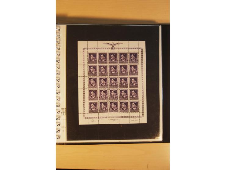 1940/45, Albanien bis Zara ungebrauchte/postfrische und gestempelte Sammlung mit vielen besseren Werten, u.a. Elwa Mi.-Nr. 1(