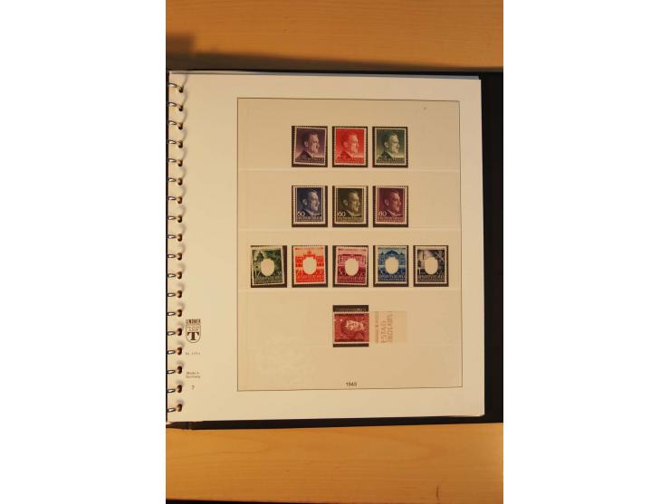 1940/45, Albanien bis Zara ungebrauchte/postfrische und gestempelte Sammlung mit vielen besseren Werten, u.a. Elwa Mi.-Nr. 1(