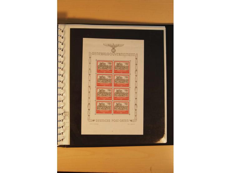 1940/45, Albanien bis Zara ungebrauchte/postfrische und gestempelte Sammlung mit vielen besseren Werten, u.a. Elwa Mi.-Nr. 1(