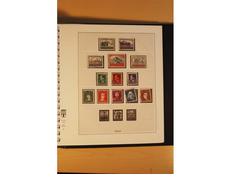 1940/45, Albanien bis Zara ungebrauchte/postfrische und gestempelte Sammlung mit vielen besseren Werten, u.a. Elwa Mi.-Nr. 1(