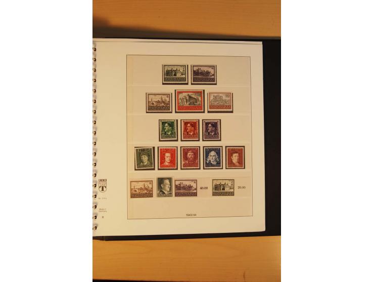 1940/45, Albanien bis Zara ungebrauchte/postfrische und gestempelte Sammlung mit vielen besseren Werten, u.a. Elwa Mi.-Nr. 1(